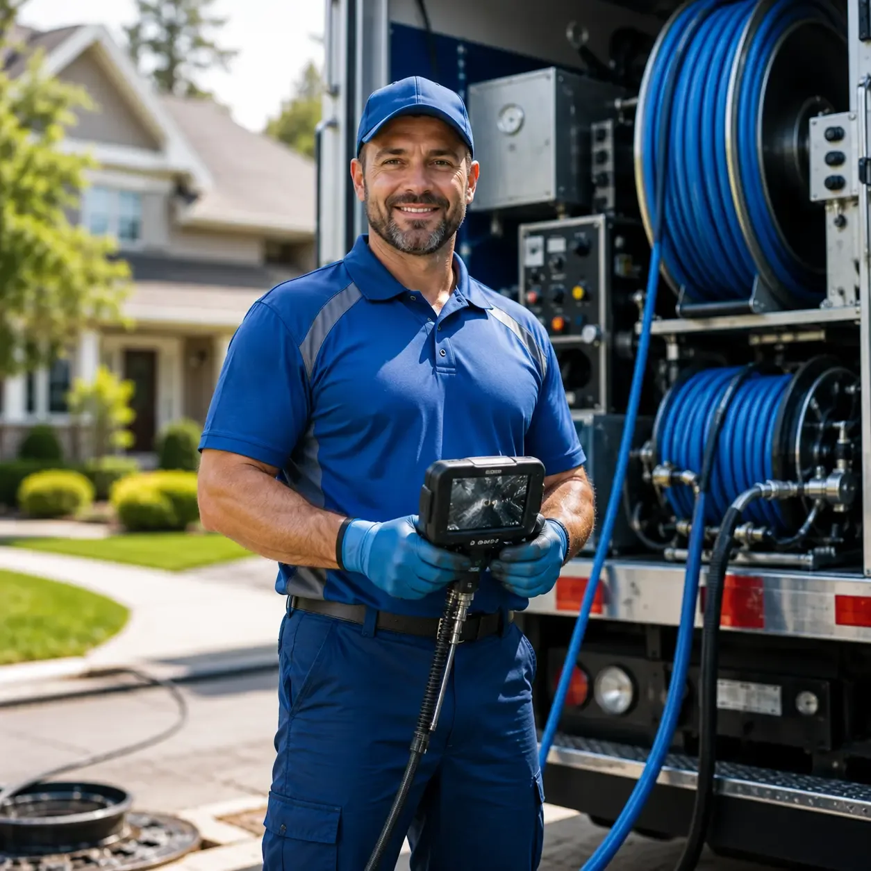 Local outdoor drain cleaning specialists in Morristown, OH